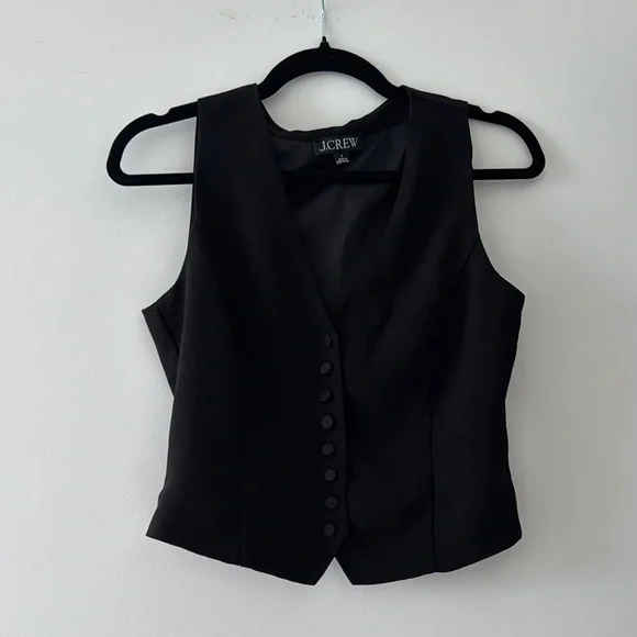 J. Crew black Vest - Picture 2 of 4